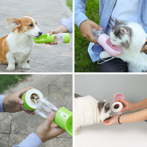 Multifunctionele waterfles voor uw huisdieren